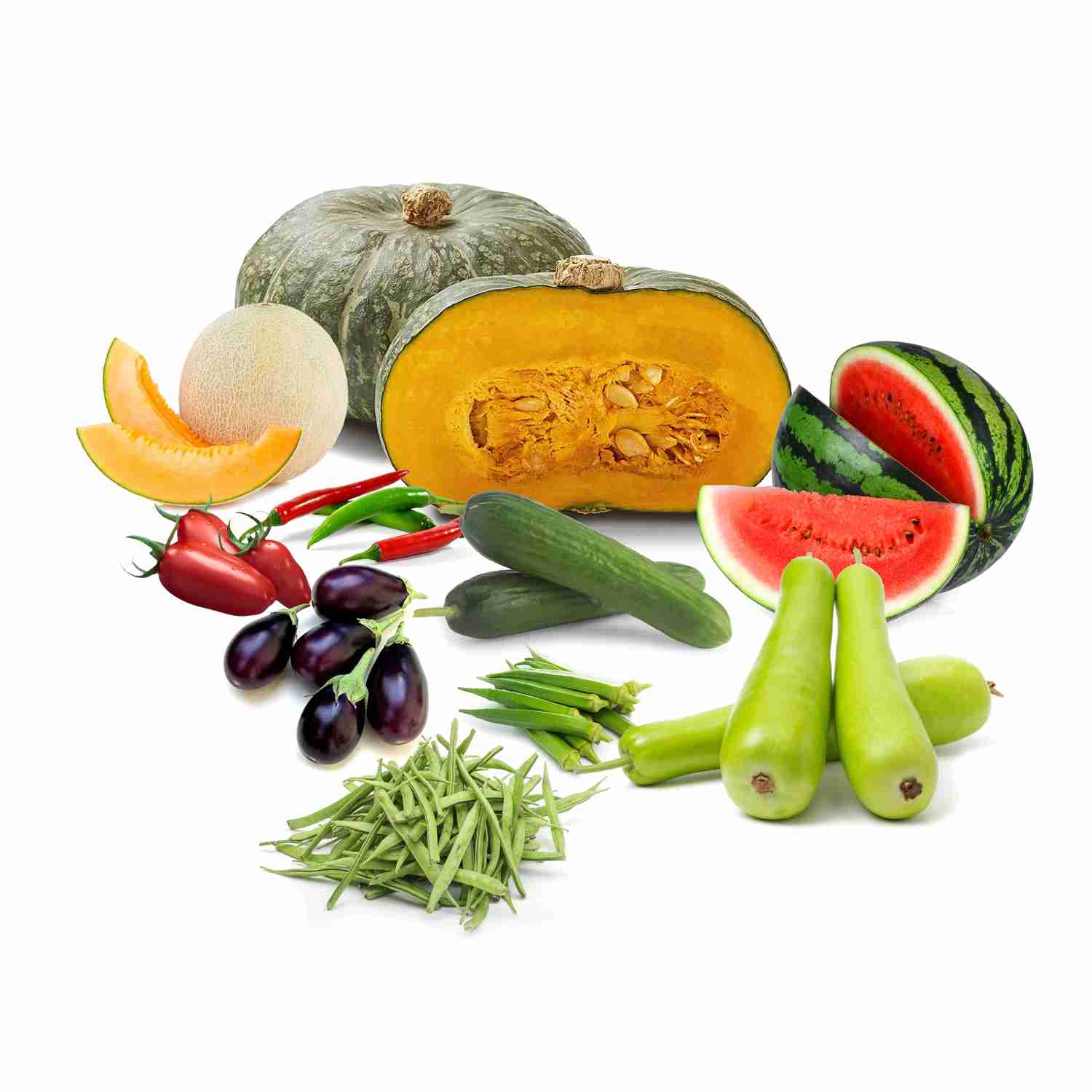 Muskmel Buy Summer Fruits & Vegetables Seeds Online | Garden Supply – Vedonic