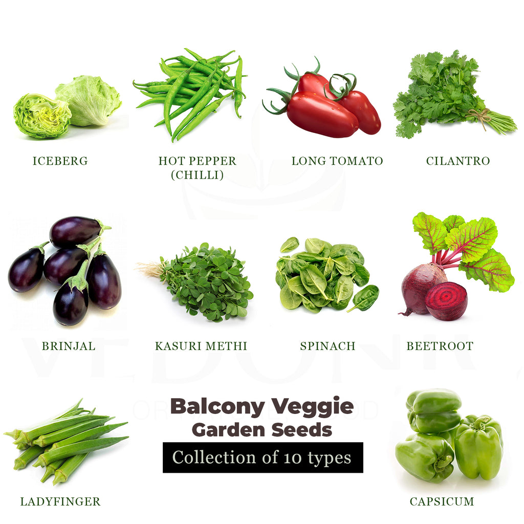 Balcony Veggie Garden Seeds